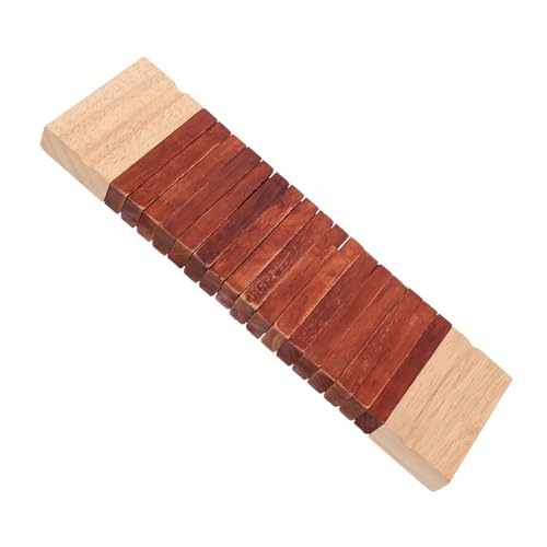 ERINGOGO Orff Holzschlaginstrument aus Massivem Holz Vielseitiges Percussion Instrument für Erwachsene Pädagogisches Musikspielzeug für Musikalische Früherziehung und Spielerisches Lernen ERINGOGO Orff Holzschlaginstrument aus Massivem Holz Vielseitiges Percussion Instrument für Erwachsene Pädagogisches Musikspielzeug für Musikalische Früherziehung und Spielerisches Lernen von ERINGOGO
