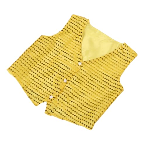 ERINGOGO Pailletten Weste Disco Tanzweste Glitzerndes Hip Hop Kostüm Jungen Mädchen Bühne Performance Outfit Atmungsaktiv Leicht Jazz Prom Party ERINGOGO Pailletten Weste Disco Tanzweste Glitzerndes Hip Hop Kostüm Jungen Mädchen Bühne Performance Outfit Atmungsaktiv Leicht Jazz Prom Party von ERINGOGO