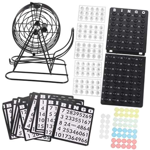 ERINGOGO Party Bingo Spielset mit Robusten Karten und Chips Einfaches Setup für Familie Schule und Bar Vielseitiges Unterhaltungsspiel für Gesellige Runden und Generationsübergreifenden ERINGOGO Party Bingo Spielset mit Robusten Karten und Chips Einfaches Setup für Familie Schule und Bar Vielseitiges Unterhaltungsspiel für Gesellige Runden und Generationsübergreifenden von ERINGOGO