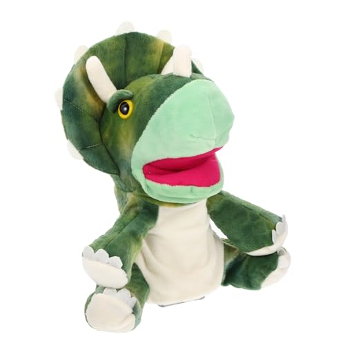 ERINGOGO Plüsch Dinosaurier Handpuppe Kuscheltier Interaktive Handpuppe Lustiges Kinderaccessoire für Kreatives Rollenspiel und Frühe Bildung ERINGOGO Plüsch Dinosaurier Handpuppe Kuscheltier Interaktive Handpuppe Lustiges Kinderaccessoire für Kreatives Rollenspiel und Frühe Bildung von ERINGOGO