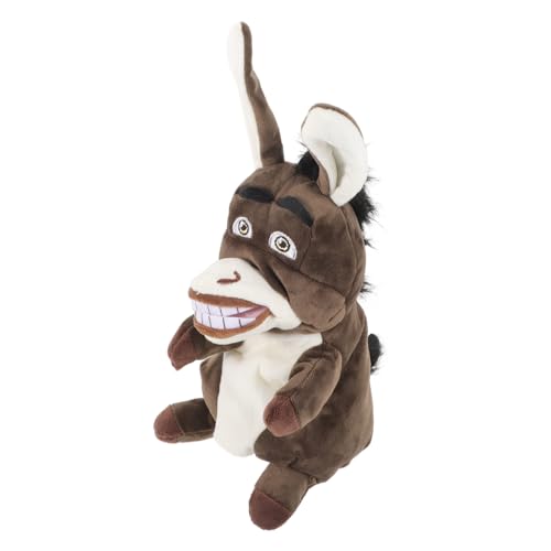 ERINGOGO Plüsch Esel Handpuppe Kuscheliges Interaktives Handspielzeug für Geschichtenerzählen und Rollenspiel Weiches Tierhandpuppen für Kleinkinder und Eltern Junge Mädchen Aktivitäten ERINGOGO Plüsch Esel Handpuppe Kuscheliges Interaktives Handspielzeug für Geschichtenerzählen und Rollenspiel Weiches Tierhandpuppen für Kleinkinder und Eltern Junge Mädchen Aktivitäten von ERINGOGO