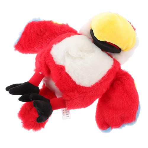 ERINGOGO Plüsch Papagei Handpuppe Interaktives Rollenspiel Lernspielzeug für Kreatives Geschichtenerzählen Kuscheliges Tierstofftier ERINGOGO Plüsch Papagei Handpuppe Interaktives Rollenspiel Lernspielzeug für Kreatives Geschichtenerzählen Kuscheliges Tierstofftier von ERINGOGO