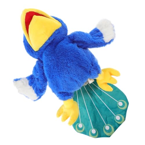 ERINGOGO Plüsch Pfau Handpuppe Interaktives Kuscheltier Simulation Vogel Modell Weiches Stofftier für Kindergarten Rollenspiel ERINGOGO Plüsch Pfau Handpuppe Interaktives Kuscheltier Simulation Vogel Modell Weiches Stofftier für Kindergarten Rollenspiel von ERINGOGO