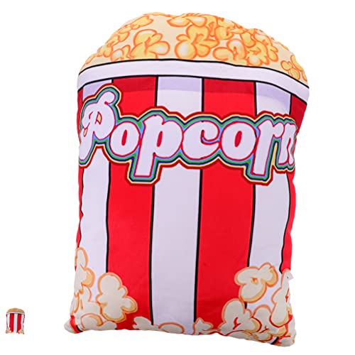 ERINGOGO Popcorn-Kissen lustiges Umarmungskissen Popcorn-Plüschtier Sofa Stofftier Plüschkissen für Kinder Cute Pillow kollegen geschmeidiges Kissen Cartoon-Kissen PP Baumwolle von ERINGOGO