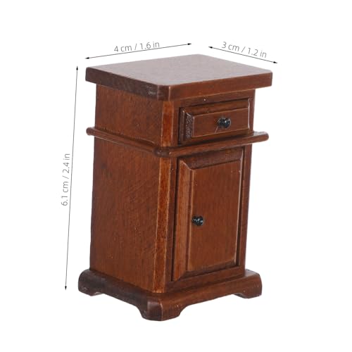ERINGOGO Puppenhaus Schlafzimmermöbel Kleiner Beistelltisch für Miniaturzimmer Dekoration ERINGOGO Puppenhaus Schlafzimmermöbel Kleiner Beistelltisch für Miniaturzimmer Dekoration von ERINGOGO