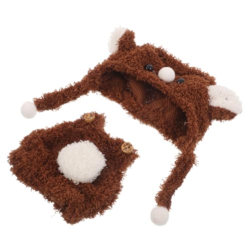 ERINGOGO Puppenkleidung für Puppen Weicher Bären-Hoodie und Latzhose Kuscheliges Kostüm Kindgerechtes Material Bequemes An Ausziehen Vielseitig Kompatibel für Puppenhaus-Spiel ERINGOGO Puppenkleidung für Puppen Weicher Bären-Hoodie und Latzhose Kuscheliges Kostüm Kindgerechtes Material Bequemes An Ausziehen Vielseitig Kompatibel für Puppenhaus-Spiel von ERINGOGO