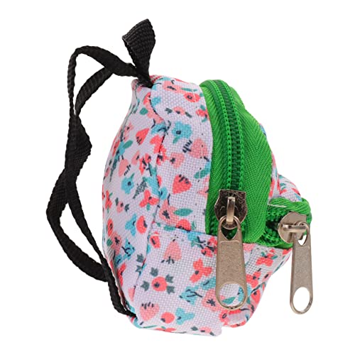 ERINGOGO Puppenrucksack Kleiner Rucksack Mini Rucksack Für Puppen Schultasche Für Puppen Kleines Modell Spielzeug Puppenkostüm Ornament Mini Rucksack Spielzeug Kleine von ERINGOGO