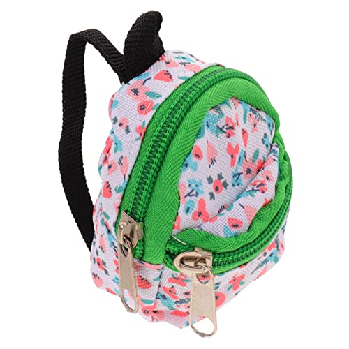 ERINGOGO Puppen-Mini-Rucksack Mini-Rucksack Spielzeug Für Mädchen Dekorative Puppen-Schultasche von ERINGOGO