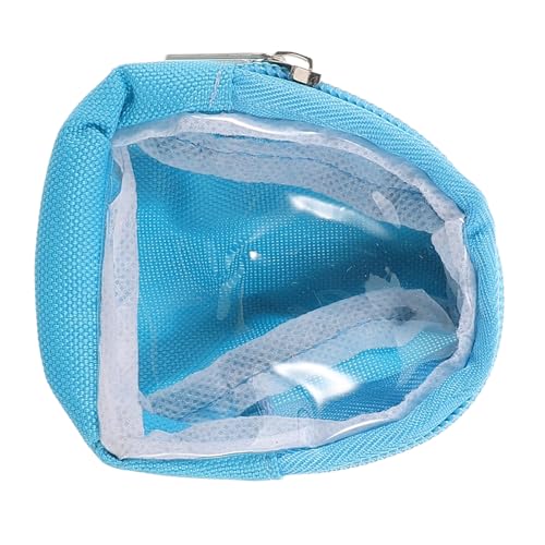 ERINGOGO Puppenrucksack Rucksack Mini-Rucksack Aufbewahrung Puppen Aufbewahrung Schulranzen für Puppen Puppenreisetasche Mini-Schultasche für Puppen PVC Sky-Blue von ERINGOGO