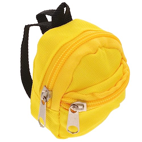 ERINGOGO Tragbarer Mini-puppenrucksack Modell Aus Polyester Schulranzen Ornament Für Die Wärme Ihrer Puppensammlung von ERINGOGO