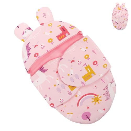 ERINGOGO Puppenschlafsack Gelenkpuppe Schlafsack Plüschtier Zubehör Puppenhaus Schlafzimmer Accessoire Kreatives Spielzeug Kuscheltier Schlafsack Puppen-Outfit Zubehör für Babypuppen Stoff von ERINGOGO