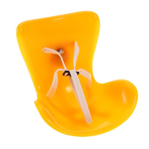 ERINGOGO Puppensicherheitssitz für Puppen Puppenautositz Kindersitz Spielzeug Puppen Sicherheitssitz Puppen Auto Sitz Spielzeug-Babytrage Puppensitz fürs Auto Plastik Orange von ERINGOGO