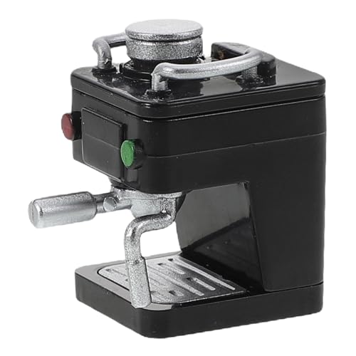 ERINGOGO Puppenstuben-kaffeemaschine Kleines Heimset Kaffee-Spielzeug Puppenhaus-miniaturen Szenenzubehör Puppenhauszubehör Und Möbel Miniatur-hausbausatz Kaffeemaschine Spielen Plastik von ERINGOGO