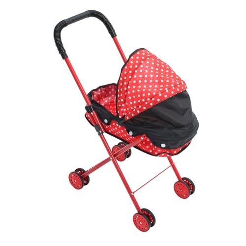 ERINGOGO Puppenwagen Stabiler Kinderwagen für Puppen Leicht Tragbar mit Weichem Griff Fördert Hand Auge Koordination Geeignet für Ab Jahren ERINGOGO Puppenwagen Stabiler Kinderwagen für Puppen Leicht Tragbar mit Weichem Griff Fördert Hand Auge Koordination Geeignet für Ab Jahren von ERINGOGO