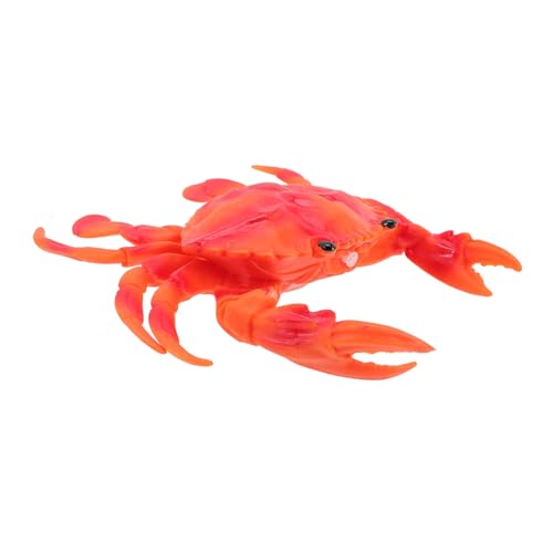 ERINGOGO Realistisches Krabbenmodell Tier Figur Aquarium Dekoration Lebensecht Meerestiere für Fantasie Restaurant Büro Deko ERINGOGO Realistisches Krabbenmodell Tier Figur Aquarium Dekoration Lebensecht Meerestiere für Fantasie Restaurant Büro Deko von ERINGOGO