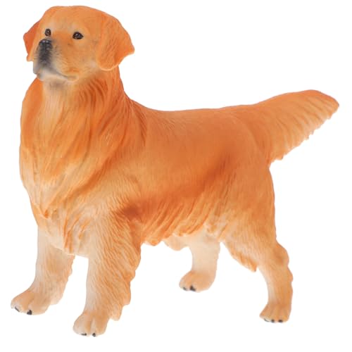 ERINGOGO Realistisches Retriever Hundemodell Kunststoff Figur Vivid Welpen Ornament Lernspielzeug und Deko für Kinderzimmer und Garten ERINGOGO Realistisches Retriever Hundemodell Kunststoff Figur Vivid Welpen Ornament Lernspielzeug und Deko für Kinderzimmer und Garten von ERINGOGO