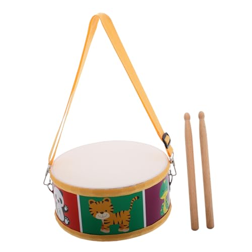 ERINGOGO Satz Percussion-Trommel Für Geräuschspielzeug Gürtel Schleifband Pädagogische Schlaginstrumente Zugband-schleifband Kinderspielzeug Kleines Spielzeughaus Haustierrollen Pu von ERINGOGO