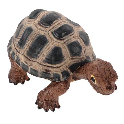 ERINGOGO Schildkröten-Modell interaktives Schildkrötenstatue Schildkröte Musikspielzeug Haustier Schildkröte Mini-Schildkröten-Figuren Lebenszyklusfiguren PVC von ERINGOGO