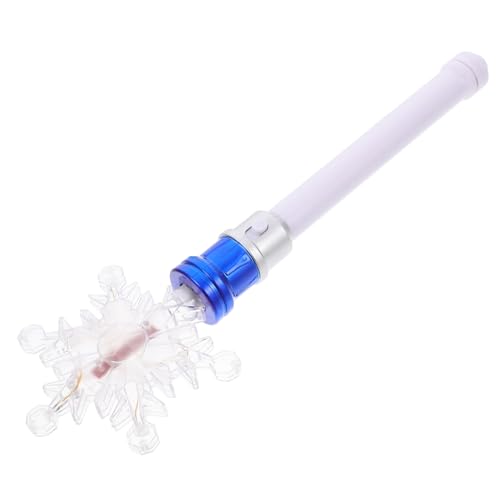 ERINGOGO Schnee Zauberstab leuchten LED Lichtstab Rollenspiel Fantasie Party Dekoration Party-Fee-Stick Zauberstäbe Feenstab Partygeschenke Plastik Blue von ERINGOGO