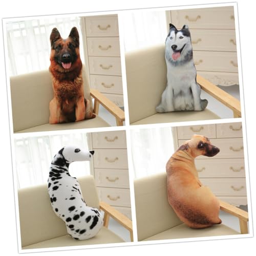 ERINGOGO Simulation Hundekissen Aus Plüsch Mit Pp-Baumwolle Gefüllt Geeignet Als Kissen Für Sofa Bett Oder Auto Sowie Als Heimdekoration ERINGOGO Simulation Hundekissen Aus Plüsch Mit Pp-Baumwolle Gefüllt Geeignet Als Kissen Für Sofa Bett Oder Auto Sowie Als Heimdekoration von ERINGOGO