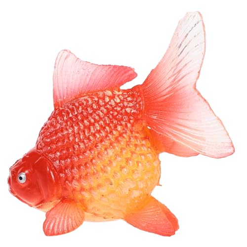 ERINGOGO Simulation Spielzeug Meerestiere Spielzeug Für Kinder Mini Koi Fisch Puppenhaus Aquarium Schwimmender Fisch Puppenhaus Miniatur Mini Tierfigur von ERINGOGO