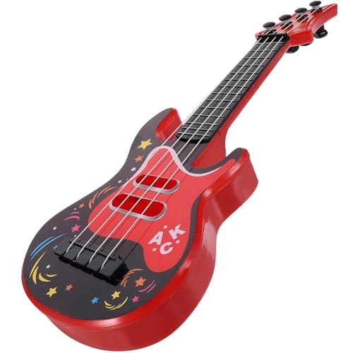 ERINGOGO Simulationsmusikinstrument 4-Saiter-Gitarre Spielzeug Für Kinder Frühes Lernspielzeug Wirklich Spielbar von ERINGOGO