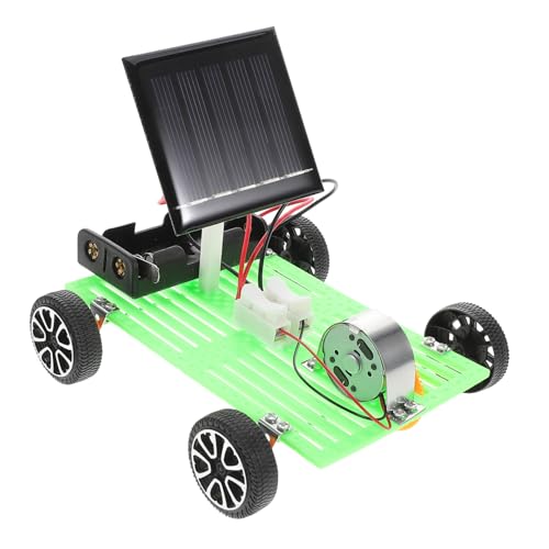 ERINGOGO Solar-Spielzeugauto Mini-Solargenerator Solarauto Modellbausatz für Solarfahrzeuge Solargeräte Gadget puppenwagen Wissenschaftliche Experimente Solarspielzeug für zu Hause Metall von ERINGOGO