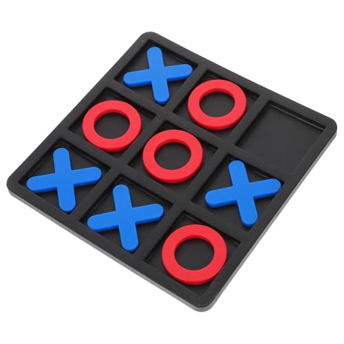 ERINGOGO Spielset Tragbares Kompaktes Lernspiel Leichtes Schachbrett mit Roten O Blauen X-Spielsteinen Fördert Kognitive Entwicklung und Familienzeit ERINGOGO Spielset Tragbares Kompaktes Lernspiel Leichtes Schachbrett mit Roten O Blauen X-Spielsteinen Fördert Kognitive Entwicklung und Familienzeit von ERINGOGO