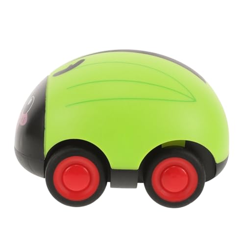 ERINGOGO Spielzeugauto kinderfahrzeug Lernspielzeug Reibungsbetriebenes Auto kinderspielzeug für Babyautos Tiere zurückziehen, Autospielzeug Plastik Green von ERINGOGO