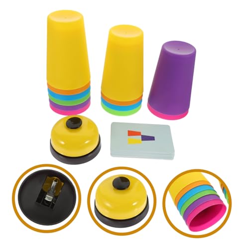 ERINGOGO Stapelbecher Bunt Kindersicher Fördert Hand Auge koordination Reaktionsspiel für Eltern Junge Mädchen Spiele Party und Lernspielzeug ERINGOGO Stapelbecher Bunt Kindersicher Fördert Hand Auge koordination Reaktionsspiel für Eltern Junge Mädchen Spiele Party und Lernspielzeug von ERINGOGO