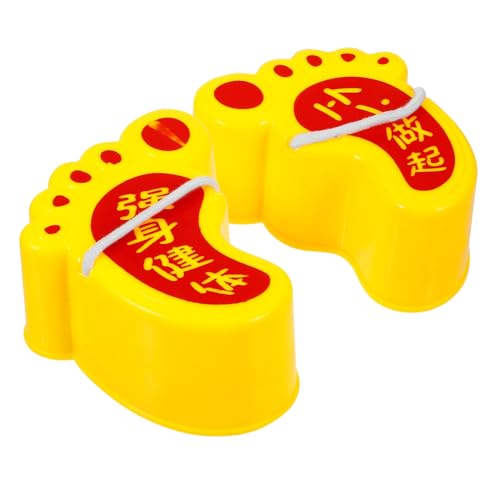 ERINGOGO Stelzen Interaktive Balance Stehler Rutschfestes Kunststoff treter Kleinkinder Fördert Gleichgewicht Koordination Motorik und Kreatives Outdoor Spiel Leicht und Tragbar Gelb ERINGOGO Stelzen Interaktive Balance Stehler Rutschfestes Kunststoff treter Kleinkinder Fördert Gleichgewicht Koordination Motorik und Kreatives Outdoor Spiel Leicht und Tragbar Gelb von ERINGOGO