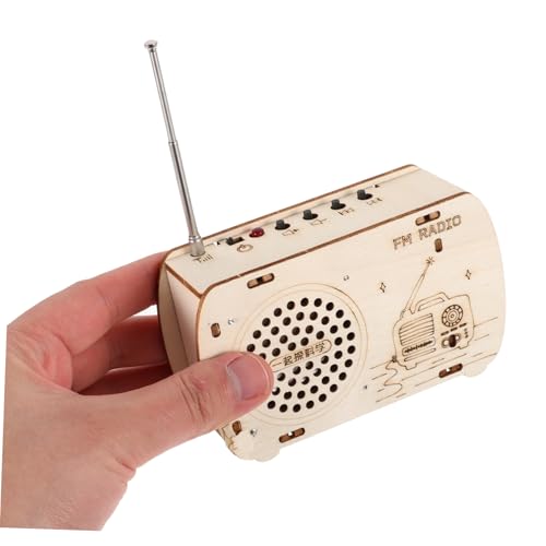 ERINGOGO Stem Holz Radiobausatz für DIY Elektronik Experimentierkasten Pädagogisches Wissenschaftsspielzeug zum Lernen und Forschen für Junge ERINGOGO Stem Holz Radiobausatz für DIY Elektronik Experimentierkasten Pädagogisches Wissenschaftsspielzeug zum Lernen und Forschen für Junge von ERINGOGO