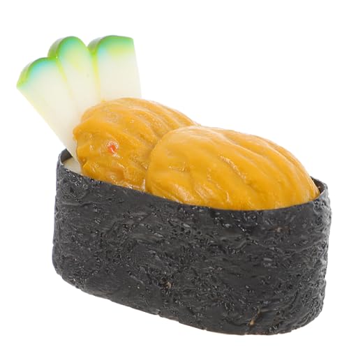 ERINGOGO Sushi-Modell Sushi -Modell Sushi Requisiten Sushi Dekorationsartikel Sushi-Ornament gefälschtes Sushi gefälschte Sushi-Fotografie-Requisiten Simulationslebensmittelspielzeug PVC von ERINGOGO