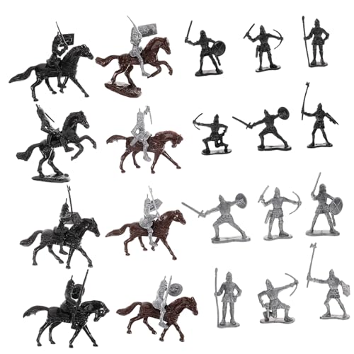 ERINGOGO Teiliges Miniatur Ritterfiguren aus Kunststoff Geruchlos und Detailreiche Mittelalterliche Soldaten und für Sandtisch Schulprojekte und Miniaturgärten ERINGOGO Teiliges Miniatur Ritterfiguren aus Kunststoff Geruchlos und Detailreiche Mittelalterliche Soldaten und für Sandtisch Schulprojekte und Miniaturgärten von ERINGOGO
