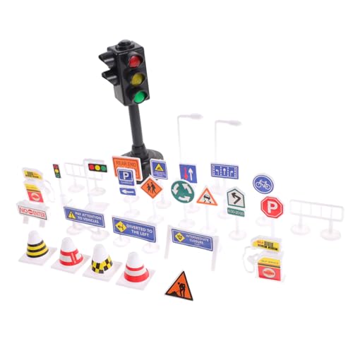 ERINGOGO Teiliges Verkehrszeichenspiel mit Verstellbarer Ampel Pädagogisches Straßenverkehrs lernspielzeug für Kooperatives Rollenspiel und Frühe Verkehrserziehung ERINGOGO Teiliges Verkehrszeichenspiel mit Verstellbarer Ampel Pädagogisches Straßenverkehrs lernspielzeug für Kooperatives Rollenspiel und Frühe Verkehrserziehung von ERINGOGO