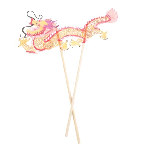 ERINGOGO Traditionelles Chinesisches Schattenpuppenspielzeug Drachenmotiv Miniatur Robustes Handgefertigtes Kulturobjekt für Familienfest und Kreative Freizeitgestaltung ERINGOGO Traditionelles Chinesisches Schattenpuppenspielzeug Drachenmotiv Miniatur Robustes Handgefertigtes Kulturobjekt für Familienfest und Kreative Freizeitgestaltung von ERINGOGO