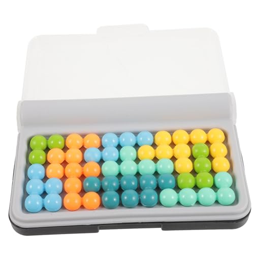ERINGOGO Tragbares Denkspielzeug für Bunte Perlen Logisches Lernspielzeug Kreatives Gehirntraining Party für Outdoor und Reise ERINGOGO Tragbares Denkspielzeug für Bunte Perlen Logisches Lernspielzeug Kreatives Gehirntraining Party für Outdoor und Reise von ERINGOGO