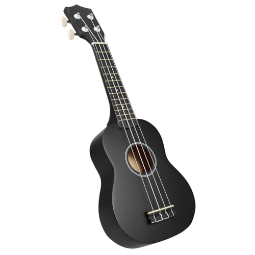 ERINGOGO Ukulele Mini-Instrumente Musikinstrumente Gitarre Mini-Gitarre Gitarre Holz Black von ERINGOGO