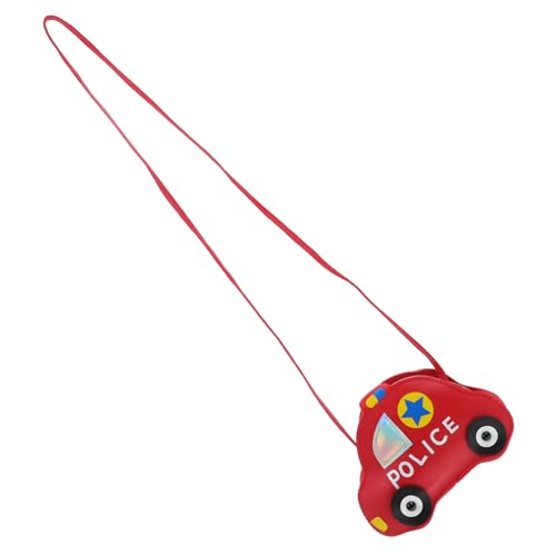 ERINGOGO Umhängetasche Auto Design Leichte Crossbody Schultertasche Kleine Aufbewahrungstasche für Jungen und Mädchen Langlebig in Rot ERINGOGO Umhängetasche Auto Design Leichte Crossbody Schultertasche Kleine Aufbewahrungstasche für Jungen und Mädchen Langlebig in Rot von ERINGOGO
