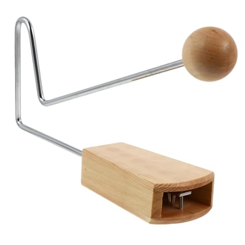 ERINGOGO Vibraslap Instrument Für Professionelles Holz Percussion Für Musikalische Früherziehung Und Kreative Entfaltung Holz Vibraslap Für Orff Instrument von ERINGOGO