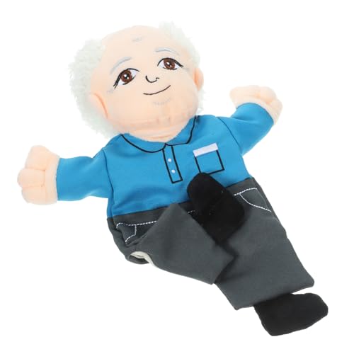 ERINGOGO Weiche Handpuppe Großvater aus Pp Baumwolle Realistische Figur zum Geschichtenerzählen und Interaktiven Rollenspiel Fördert Eltern Junge Mädchen bindung Geeignet für Erwachsene ERINGOGO Weiche Handpuppe Großvater aus Pp Baumwolle Realistische Figur zum Geschichtenerzählen und Interaktiven Rollenspiel Fördert Eltern Junge Mädchen bindung Geeignet für Erwachsene von ERINGOGO