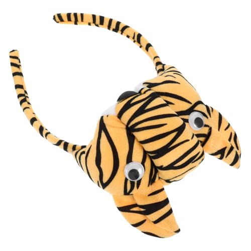 ERINGOGO Weicher Tiger Haarreif für Plüsch Tierohren Kostüm Kopfband Dschungel Tier Stirnband für Bühne Party und Karneval Leichtes Komfortables Design ohne Druck ERINGOGO Weicher Tiger Haarreif für Plüsch Tierohren Kostüm Kopfband Dschungel Tier Stirnband für Bühne Party und Karneval Leichtes Komfortables Design ohne Druck von ERINGOGO