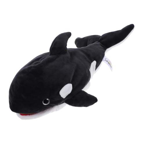 ERINGOGO Weicher Wal Handpuppe Plüsch Meeres Tier Kuscheltier für Interaktive Handpuppe zum Geschichtenerzählen und Kreativitätsförderung ERINGOGO Weicher Wal Handpuppe Plüsch Meeres Tier Kuscheltier für Interaktive Handpuppe zum Geschichtenerzählen und Kreativitätsförderung von ERINGOGO