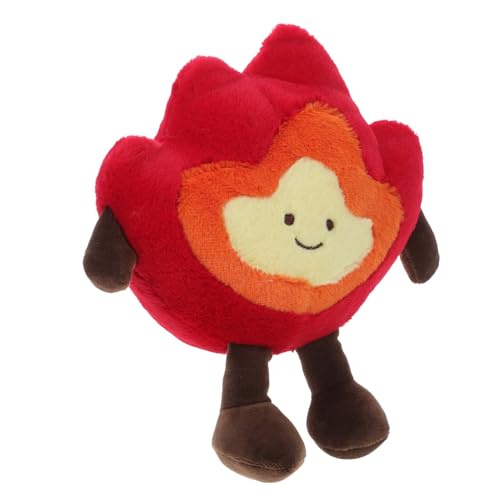 ERINGOGO Weiches Cartoon Feuerholz Kuscheltier Flame Plüschpuppe Weiches Kissen Wohnkultur für Wohnzimmer und Party Dekoration ERINGOGO Weiches Cartoon Feuerholz Kuscheltier Flame Plüschpuppe Weiches Kissen Wohnkultur für Wohnzimmer und Party Dekoration von ERINGOGO