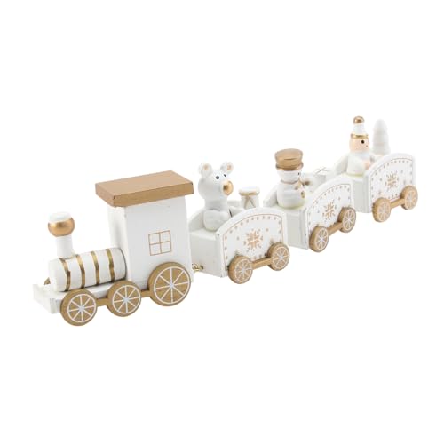 ERINGOGO Weihnachtliche Holz Zug Dekoration Niedlicher Eisenbahn Kuchen Topper für Geburtstagstorten und Partybedarf Sicher Langlebig für Kuchen und Innenraumdeko ERINGOGO Weihnachtliche Holz Zug Dekoration Niedlicher Eisenbahn Kuchen Topper für Geburtstagstorten und Partybedarf Sicher Langlebig für Kuchen und Innenraumdeko von ERINGOGO