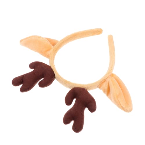 ERINGOGO Weihnachtliches Rentier Geweih Haarreifen Plüsch Haarschmuck Mädchen Kostüm Party Zubehör Cosplay Accessoire ERINGOGO Weihnachtliches Rentier Geweih Haarreifen Plüsch Haarschmuck Mädchen Kostüm Party Zubehör Cosplay Accessoire von ERINGOGO