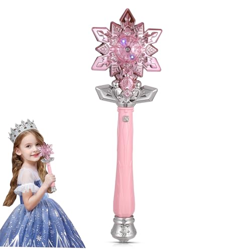 ERINGOGO Zauberstab sprühen leuchtende Partyversorgung Glühend Musical Kleinkind Zauberstab Spielzeugstab mit aus Cosplay leuchtender Schneeflockenstab für Mädchen Plastik Rosa ERINGOGO Zauberstab sprühen leuchtende Partyversorgung Glühend Musical Kleinkind Zauberstab Spielzeugstab mit aus Cosplay leuchtender Schneeflockenstab für Mädchen Plastik Rosa von ERINGOGO
