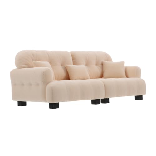 ERINGOGO mini puppenhausmöbel Sofa Miniaturheimdekoration winzige Möbel Miniaturzubehör Miniaturhausdekor PLA Ivory ERINGOGO mini puppenhausmöbel Sofa Miniaturheimdekoration winzige Möbel Miniaturzubehör Miniaturhausdekor PLA Ivory von ERINGOGO