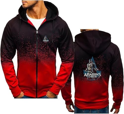 ERLIANG Herren Kapuzenpullover Pullover für Männer Zip Up Jacken Langarm Kapuzenpulli Leichte Langarm Kapuzenpullover Pullover für Männer - Geschenk von ERLIANG