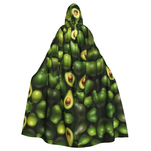 ERSDWRE Avocado-Muster Druck Halloween Kapuzenumhang für Männer Frauen Kapuzenumhang Robe für Mittelalter-Umhang Kostüme Cosplay ERSDWRE Avocado-Muster Druck Halloween Kapuzenumhang für Männer Frauen Kapuzenumhang Robe für Mittelalter-Umhang Kostüme Cosplay von ERSDWRE
